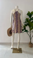 Paisley Border Dress