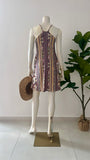 Paisley Border Dress