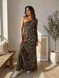 Leopard One Maxi Dress
