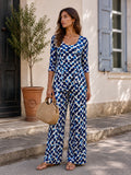 3/4 Santorini Spot Pants Set