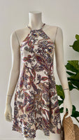 Paisley Border Dress