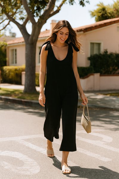 Double Knot Midi Jumpsuit