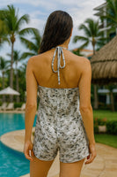Halter Mini Jumpsuit