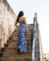Indigo Drift Maci Dress