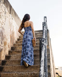 Indigo Drift Maci Dress