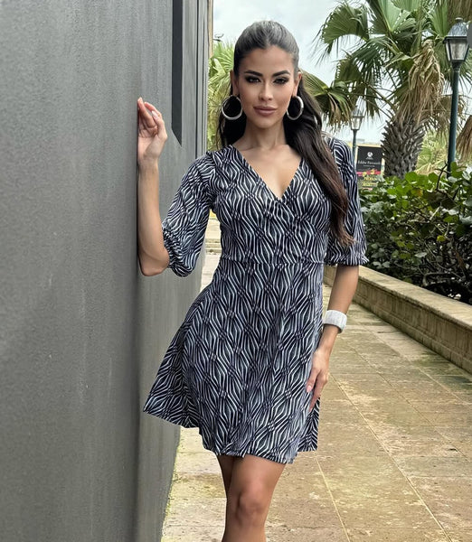 3/4 Wrap Dress
