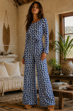 Santorini Spot Jumpsuit