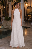 White Lace Romance Gown