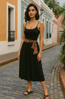 Black Midi Dress