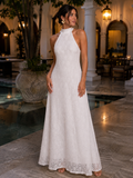 White Lace Romance Gown