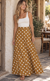 Golden Dots Maxi Skirt