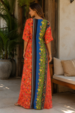 Sunset Bloom Maxi Dress