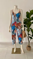 Floral Midi Overall