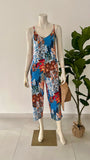 Floral Midi Overall
