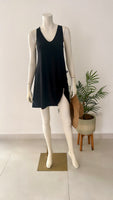 V Neck Scrunch Dress