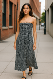 Dot Noir Dress