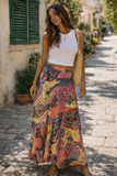 Boho Paisley Skirt