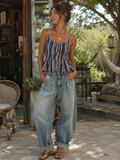 Striped Washed Top