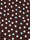 Mocha Dot Mini Cap Overall