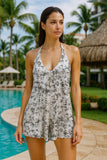 Halter Mini Jumpsuit