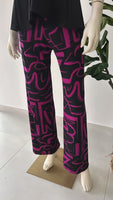 Graphic High Waisted  Pants