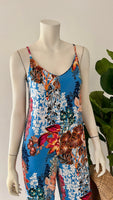 Floral Midi Overall