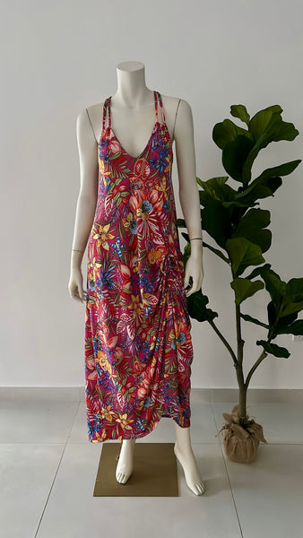 Maui OS Scrunch Maxi Dress