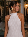 White Lace Romance Gown