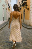 Sand Dot Noir Dress