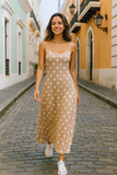 Sand Dot Noir Dress