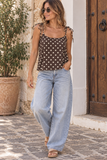 Café Luna Double Lacey Top