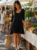 3/4 Tunic Dress