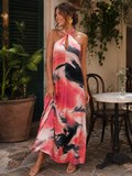 Sunset Ink Maxi dress