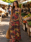 Boho Paisley Maxi Dress