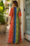 Sunset Bloom Maxi Dress