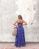 Open Back  Maxi Dress