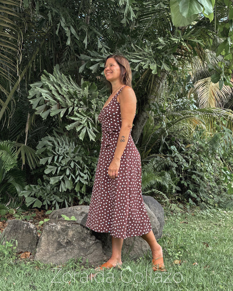 Polka Dots Midi Dress