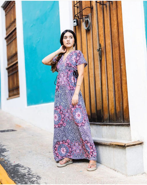 Kimono Maxi Dress