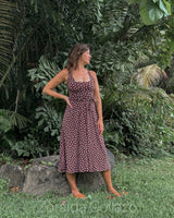 Polka Dots Midi Dress