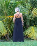 Cross Back Maxi Dress