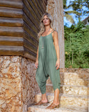 Tank OS Jumpsuit - Olive