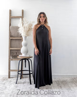 Low Back Maxi / Black