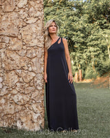 One Drop  Black Maxi dress