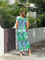 Abstract OS   Maxi Dress
